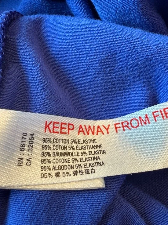 Free People Hot Shot Jumpsuit Large Blue Free Movement Harem Romper Pockets - Picture 7 of 7